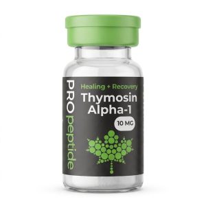 Thymosin Alpha-1 10mg research peptide vial, Thymalfasin, Pro Peptide Canada